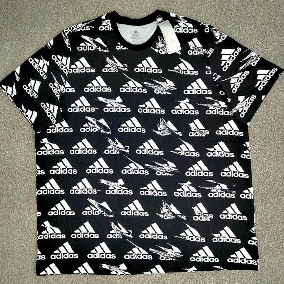 adidas Other - NWT 3XLT Adidas Logo Print T-Shirt